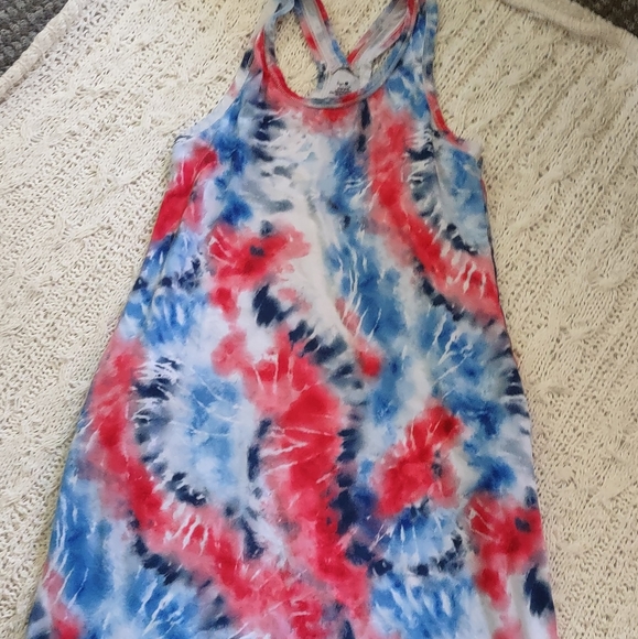 Tie dye razorback dress - Picture 2 of 5